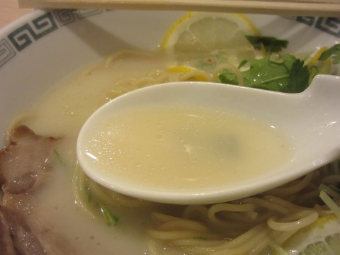 Pork bone chicken soup made by Keika tradition