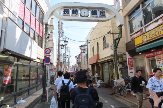 당시의 모습이 남아있는 히가시 나가사키의 거리 풍경
