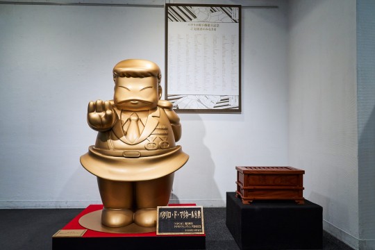 將首次向公眾開放的“真人大小的帕塔里洛雕像”。 ©Mayo Mineo / Shiraizumisha照片：Sugizo