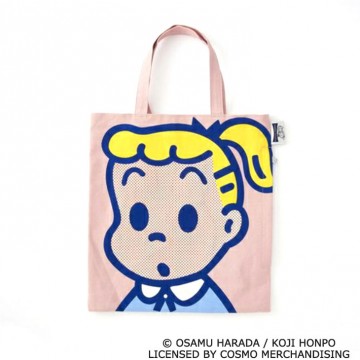 ●OSAMUGOODS×RO OTOTEコラボトートバッグ（約タテ30×ヨコ28×マチ4㎝）3,520円 © OSAMU HARADA / KOJI HONPO LICENSED BY COSMO MERCHANDISING