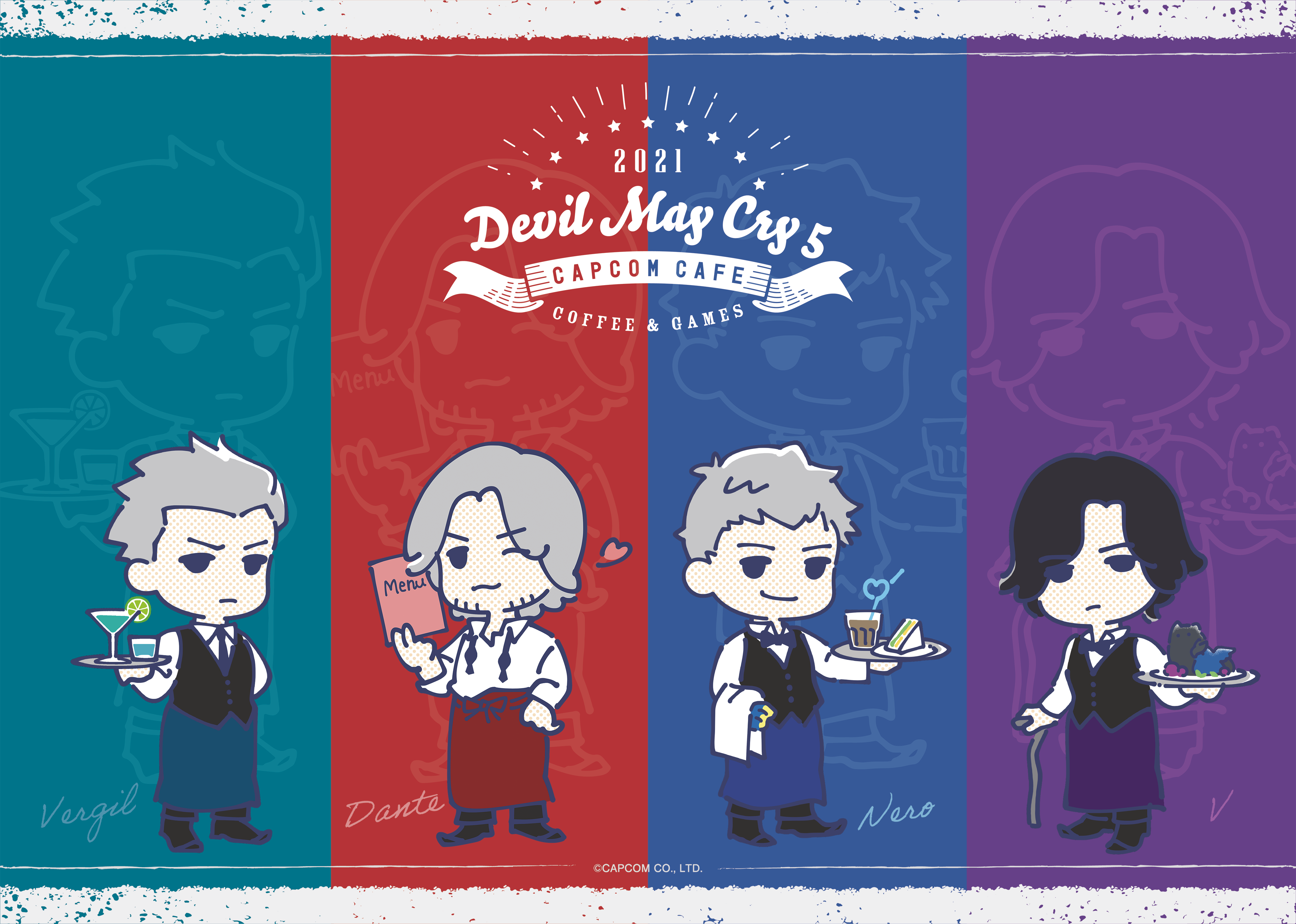 Collaboration with Capcom Cafe Ikebukuro store “Devil May Cry 5 