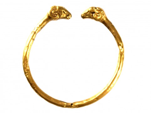 Gold arm ring