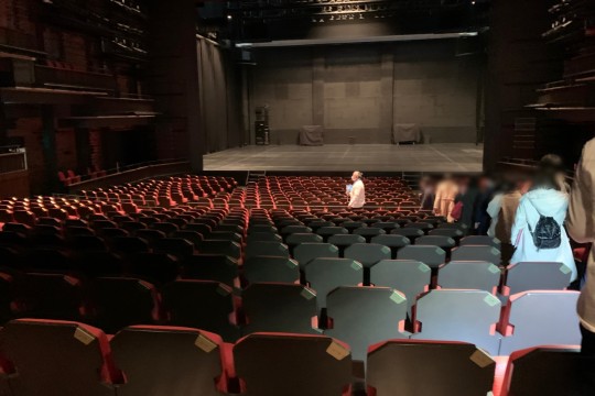 1st floor audience seats in the playhouse