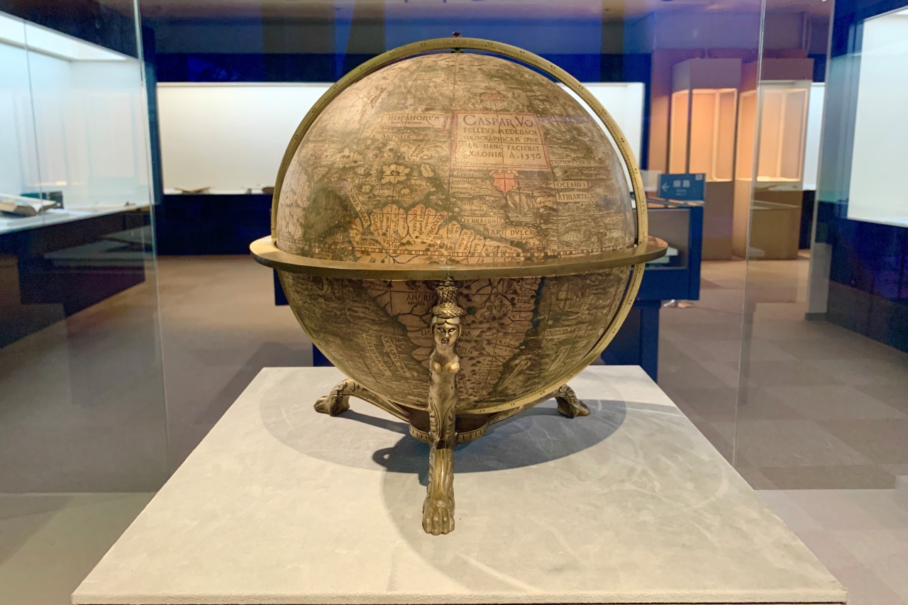 Fopel 地球儀，科隆，1536 年