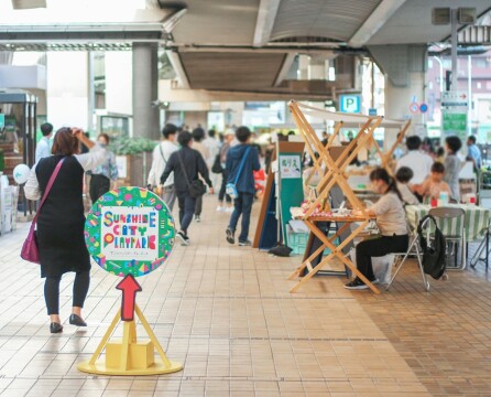 サンシャインシティプレーパーク開催時の様子