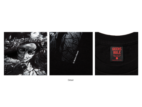 MAEDA MAHIRO X GEEKS RULE SILKSCREEN PRINTING T SHIRT vol.01　7,700円（税込）