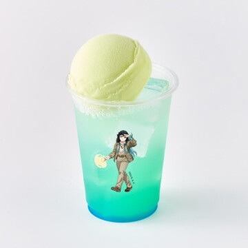無一郎のメロンアイス霞フロート 1,200円