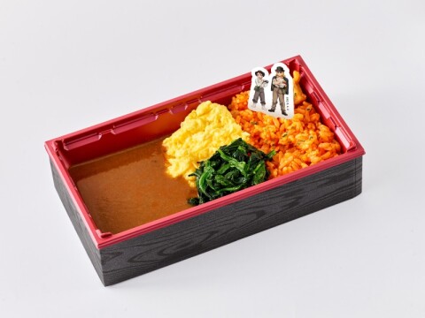 杏寿郎と炭治郎の炎のほうれん草カレー 1,800円