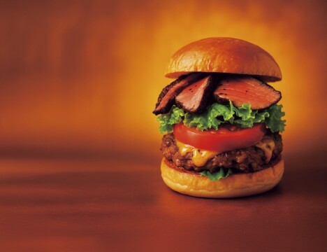 【バーガーショップ ベルビーチ】長崎和牛プレミアムバーガー