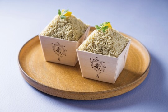 笠間のこぼれモンブラン　¥1,200