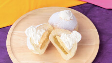 【イルマットーネ アルル】「とろけるクリームパン～北海道スイートポテトと生クリーム＆カスタード～」