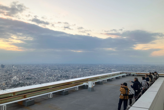 ダイヤモンド富士屋上観賞会 過去開催時の様子