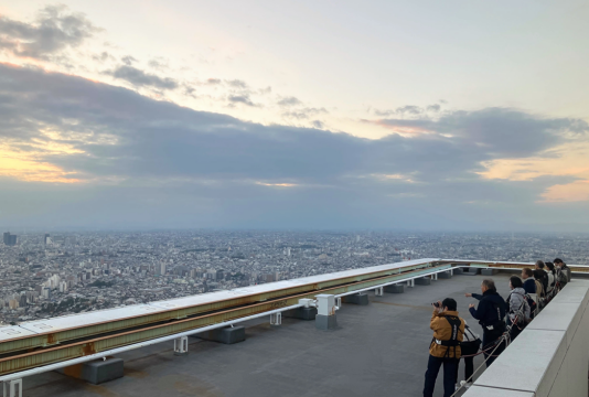ダイヤモンド富士屋上観賞会 過去開催時の様子