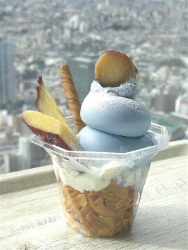 日輪焼き芋パフェ【950円】