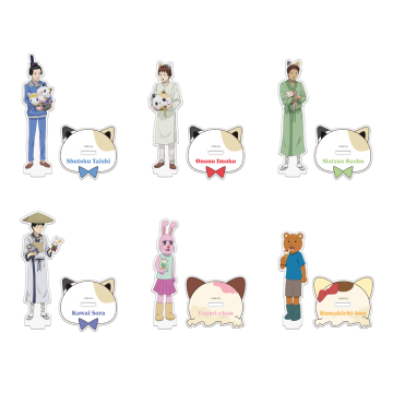 ▲　マットアクリルスタンド(全6種)　　価格：各1,800円