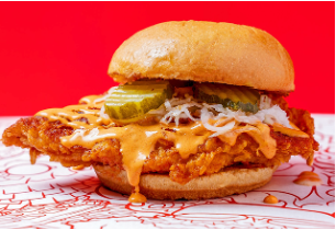 ハングリィスパイシーチキンバーガー