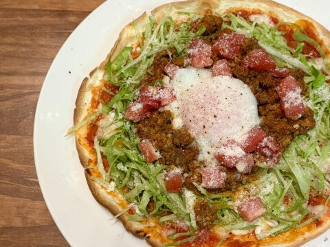 沖縄タコスピッツァ/1,430円※数量限定